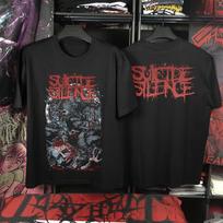 2025 Suicide Silence Metal Band 100 Cotton TShirt Mens Summer Fashion Street Trend Short Sleeve Comfortable Loose Men Clothing M