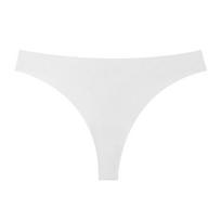 Besiūlės moteriškos kelnaitės-stringai, žemas juosmuo, nepastebimos, moteriški sportiniai apatiniai, seksualūs, tamprios, minkštos, kvėpuojančios kelnaitės L balta