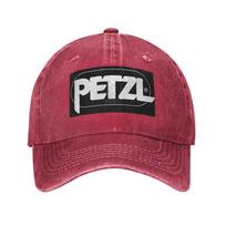 Sport Petzls Washed Denim Cap Casual Baseball Caps Adjustable Hat Summer Unisex Baseball Hats One Size black
