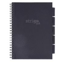 Užrašų knygutė, bloknotas, A4/100K tinklelis, Basic grey, Strigo