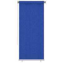 vidaXL Lauko roletas, mėlynos spalvos, 100x230cm, HDPE