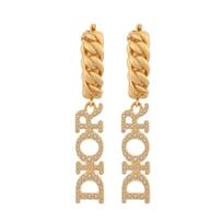 Dior Evolution Gold Plated Metal Earrings Women Earrings E1749DVOCY-D301 Gold,F