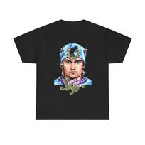 Anime Jojo 7 Steel Ball Run Charlie Kirk & Gyro Zeppeli Graphic Cotton Unisex T-shirt 2026 Summer New Y2k Short Sleeve Tops -... S įvairiaspalvis