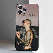 SWAG J-Justin B-Bieber Phone Case For iPhone 17,16,15,14,13,12,Pro,Max,Plus,E,SE4,Air,Mini Black Soft Box iPhone11