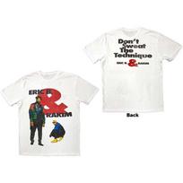 Eric B. & Rakim Unisex T-Shirt: Don't Sweat (Back Print) (Medium) M
