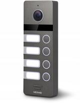 Commax NW-VO4H-4B-G NEXWEI Lauko skydelis su kamera, vaizdo domofonas | NW-VO4HR-4B-G | 5905668412415