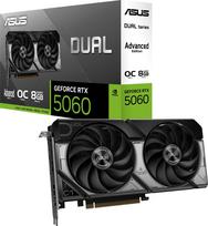 Vaizdo plokštė Asus Dual -RTX5060-O8G-A NVIDIA GeForce RTX 5060 8GB GDDR7 (90YV0PS0-M0NA00) | 90YV0PS0-M0NA00 | 4711636627450