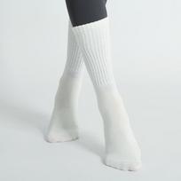 Non-Slip Bodhi Grip Long Tube Yoga Socks for Autumn & Winter One Size balta
