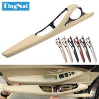 Kairiarankis RHD Interjero Durų Porankis Odinis Išorinio Rėmo Atrama BMW 5 Serijai F10 F11 F18 520 523 525 528 530 535 LHD Beige beige