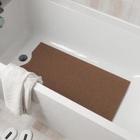 PVC Coil Non-Slip Bathtub Mat, Eco-Friendly Shower Mat, Bathroom Floor Grip Pad, Skin-Friendly & Flexible, Water Drainage Design 40x100cm ruda