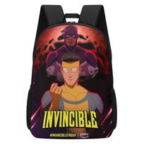 Cartoon Printing Casual Shoulder Bag Junior High School Students Large Capacity Backpacks One Size