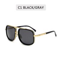 Naujausi Stilingi Dideli Rėmeliai Saulės Akiniai Vyriški Kvadratiniai Metaliniai Saulės Akiniai Moteriški Vintage Saulės Akiniai Retro Aukštos Kokybės Pagaminti Gafas Oculos De Sol Other
