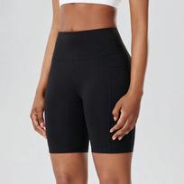 Breathable Quick-drying Yoga Shorts with A Bum-lifting Design Running and Fitness Shorts High-waisted Skin-tight Sports and Cycling Tights S juoda