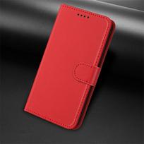 Flip Case for Redmi Note 7 8 9 Pro Max 7S 9S 9T 4G Leather Cover Casing Redmi Note 7/Note 7S raudona