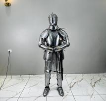 15th Century German Gothic Full Armor Set – Medieval Crusader Knight Outfit M