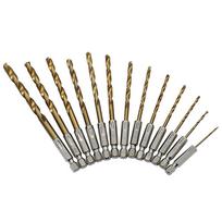 13pcs/set Drill Bits Accessories For Wood Aluminum