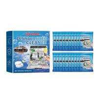 Jakehoe Dishwasher Cleaning Tablets for Kitchen & Bath Home Dishwasher Cleaning Stubborn Stains & Grease Odors gray