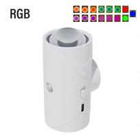 Įkraunamas LED naktinis šviestuvas su judesio jutikliu, RGB gradiento aplinkos apšvietimas, reguliuojamas vidaus šviestuvas, magnetiniai laiptų šviestuvai, tinkamas prieangiu 1pc balta