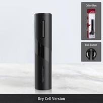 Nešiojamas elektrinis vyno butelių atidarytuvas, įkraunamas per USB, raudonojo vyno kamščiatraukis, virtuvės reikmenys, automatinis vyno atidarytuvas, folijos pjaustyklė gray