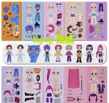 New KPop Demon Hunters Cartoon DIY Stickers Bulk Anime Doodle Decals for Luggage Water Bottles