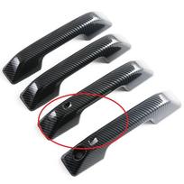 For BYD Shark 6 2025 ABS Carbon Side Door Handle Bowl Door Bowl Frame Cover Protector Sticker Exterior Car Styling Accessories Handle