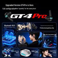 Edifier HECATE GT4 Pro True Wireless Gaming Earbuds with ANC