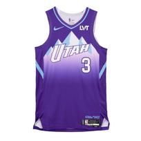 Nike Dri-Fit NBA 2024-25 Season Utah Jazz Keontae George #3 Swingman V-Neck Pullover Comfortable Basketball Jersey Men jersey FQ4363-507 M