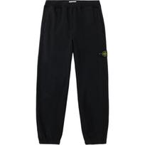 Stone Island Elastic Waist Loose Fit Cuffed Knit Sweatpants Men bottoms Black K2S156200004S0A20V0029 L