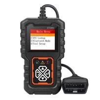EOBD OBD 2 skaitytuvo gedimo kodo aiškus skaitmeninis ekranas OBD2 kodų skaitytuvas variklio akumuliatoriaus O2 jutiklis CY3001 automobilio diagnostikos įrankiai juoda