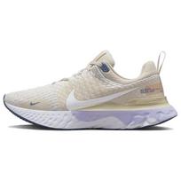 Nike React Infinity Run Flyknit 3 Oat  Women's Oatmeal Oxygen Purple Diffused Blue White Running Shoes DZ3016-101 EU 36 white