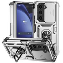 For For Samsung Galaxy Z Fold 7 6 5 5GLuxury Military Shock Resistant Ring Holder Phone Case With Hidden Pen Slot Protective Cover For Galaxy Z Fold 6