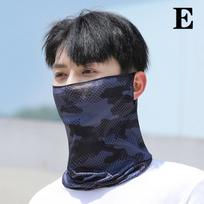Punk Sunscreen Mask For Men Women Summer Face Neck Uv Protection Ear Scarf Hip Hop Outdoor Sports Cycling Bandana Scarfs as the picture
