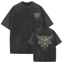 Washed Vintage Rock Band Korn Ftl  Follow The Leader T Shirt Men Gothic Casual Oversized Tees Male Tshirt Mens Vintage Tshirt S
