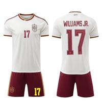 2026 Ispanijos futbolo marškinėliai Balti #17 24