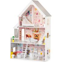 Medinis lėlių namelis Eco Toys Powder Mansion