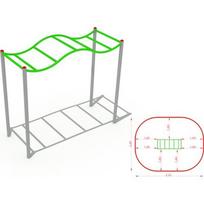 Metalinės laipiojimo kopėčios Model B CM-0007