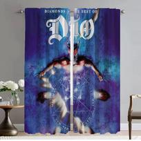 DIO Blackout Curtain for Room 2 Panel Home Interior Curtains Shades Halloween Decoration Partition Living Kitchen Elegant Camera W50xH70cmx2pcs-CL