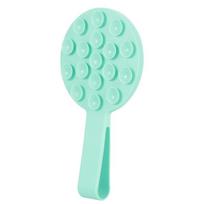 MagSafe Silicone Suction Cup Phone Holder: Magnetic, Stable, Portable for Bathroom or Glass Use blue