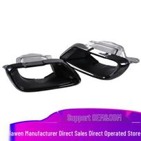 Suderinamas didelis juodo nerūdijančio plieno išmetimo sistemos galinis vamzdis BMW X5, X6, X7 (G05, G06, G07) Modified Exhaust Pipe black