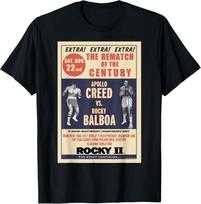 Rocky Creed Vs Balboa Rematch The Century Poster T-Shirt Unisex T-Shirt XL