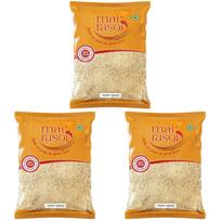 MAI RASOI Premium aguonų sėklos Khus Khus Posto Dana Kepimui, maisto gaminimui, desertams ir sodraus riešutų skonio 50 g 3 vnt. pakuotė beige