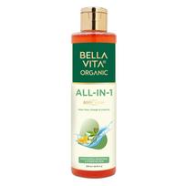 Dušo želė Viskas viename (200 ml), „Viskas viename“ kūno prausiklis, „Bella Vita“. blue