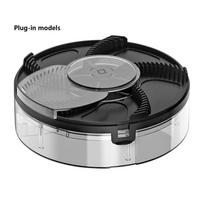 Automatinis kenkėjų gaudytojas USB įkraunamas kenkėjų gaudymo įrenginys Buitinis namų virtuvės muselių gaudyklė Tylus nuimamas vabzdžių kenkėjų gaudytojas Rechargeable juoda