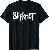 Oficialūs Slipknot marškinėliai su paprastu logotipu L black