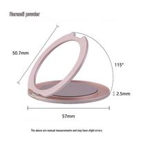 Spot Mobile & Desktop 360° Pivot Ring Stand: Ultra-Thin, Multi-Angle, Portable, Folding Design.