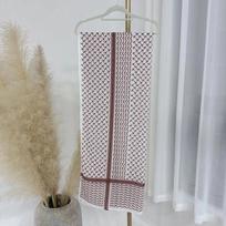 S Keffiyeh spaudinio musulmoniškas moteriškas hidžabas Keffiyeh Palestina Aukštos kokybės skara Hidžabas Musulmonių moterų šalis 170*80cm gray