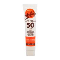 MALIBU SPF 50 vandeniui atsparus apsauginis veido kremas, 40 ml