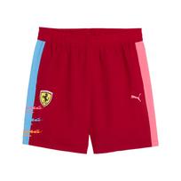 Puma Scuderia Ferrari Miami Fashion Trend Comfortable Casual Shorts Men shorts Deep-Crimson 633407-02 M
