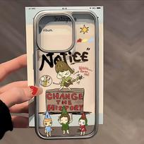 Cartoon Y-Yoshitomo NaraS Phone Case For iPhone 17 Air 16 e 15 14 13 12 11 Pro Max Plus SE Luxury Clear Soft Back Cover iPhone 16 Pro Max