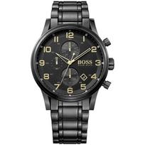 Hugo Boss 1513275 Chronograph Analog Dress Quartz  Men's Watch 44mm juoda